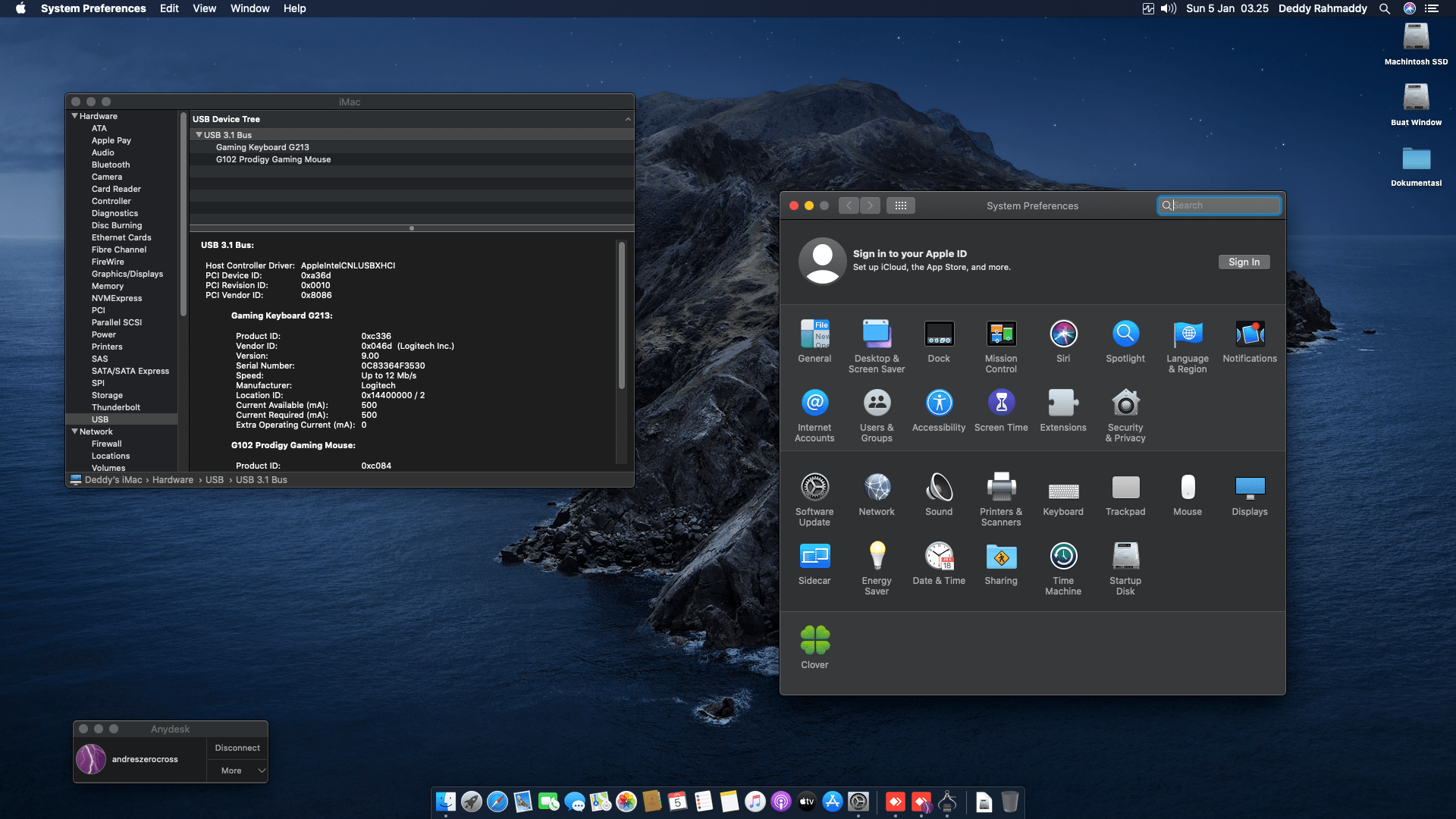 Gigabyte Z390 UD + Intel Core i5 9400 3