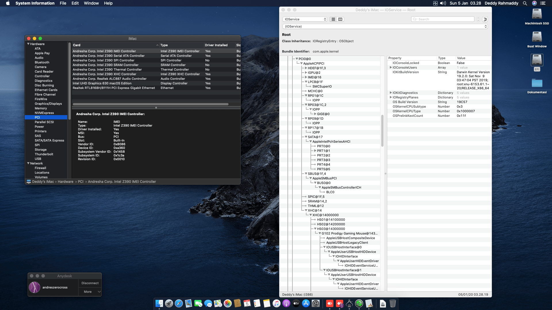 Gigabyte Z390 UD + Intel Core i5 9400 9