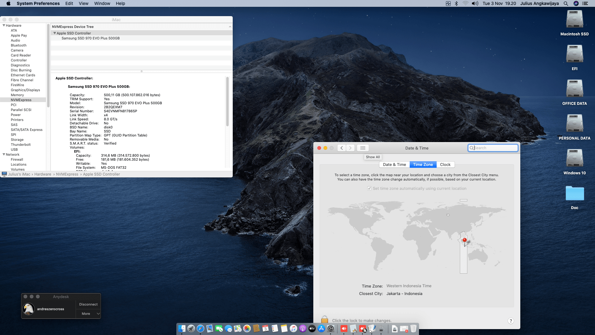 Gigabyte Z490 UD + Intel Core i7 10700 + Sapphire Radeon RX 5500XT   OpenCore 5