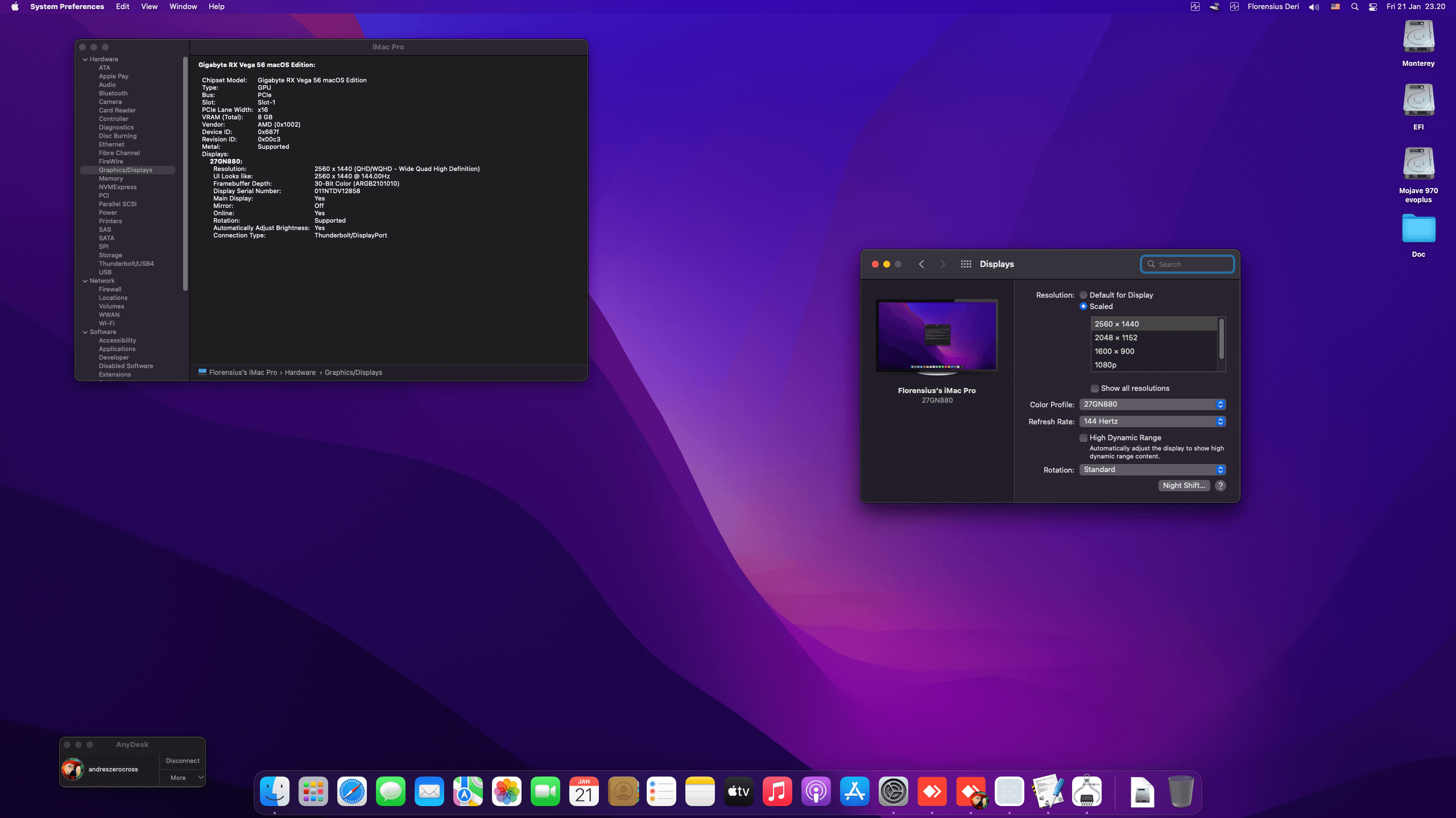 Gigabyte Z390 UD + Intel Core i5 9600K + Gigabyte Vega 56   OpenCore 4