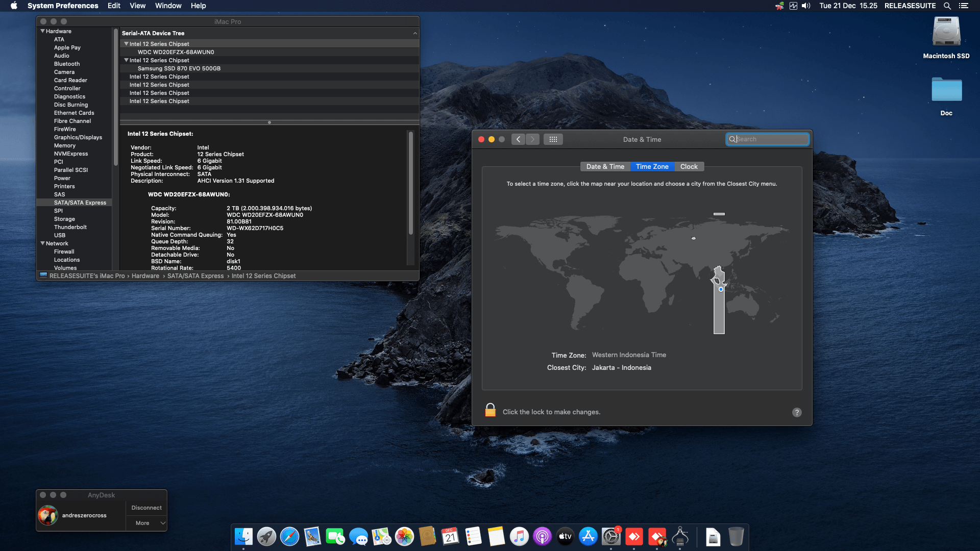 Gigabyte Z590 D + Intel Core i7 10700F + Power Color RX 570 OpenCore 6