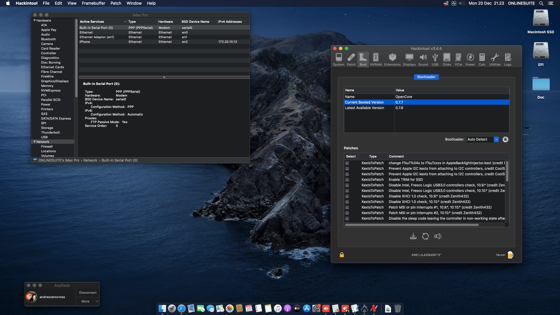 Gigabyte Z590 Vision G + Intel Core i9 11900KF + MSI RX 5700XT 8