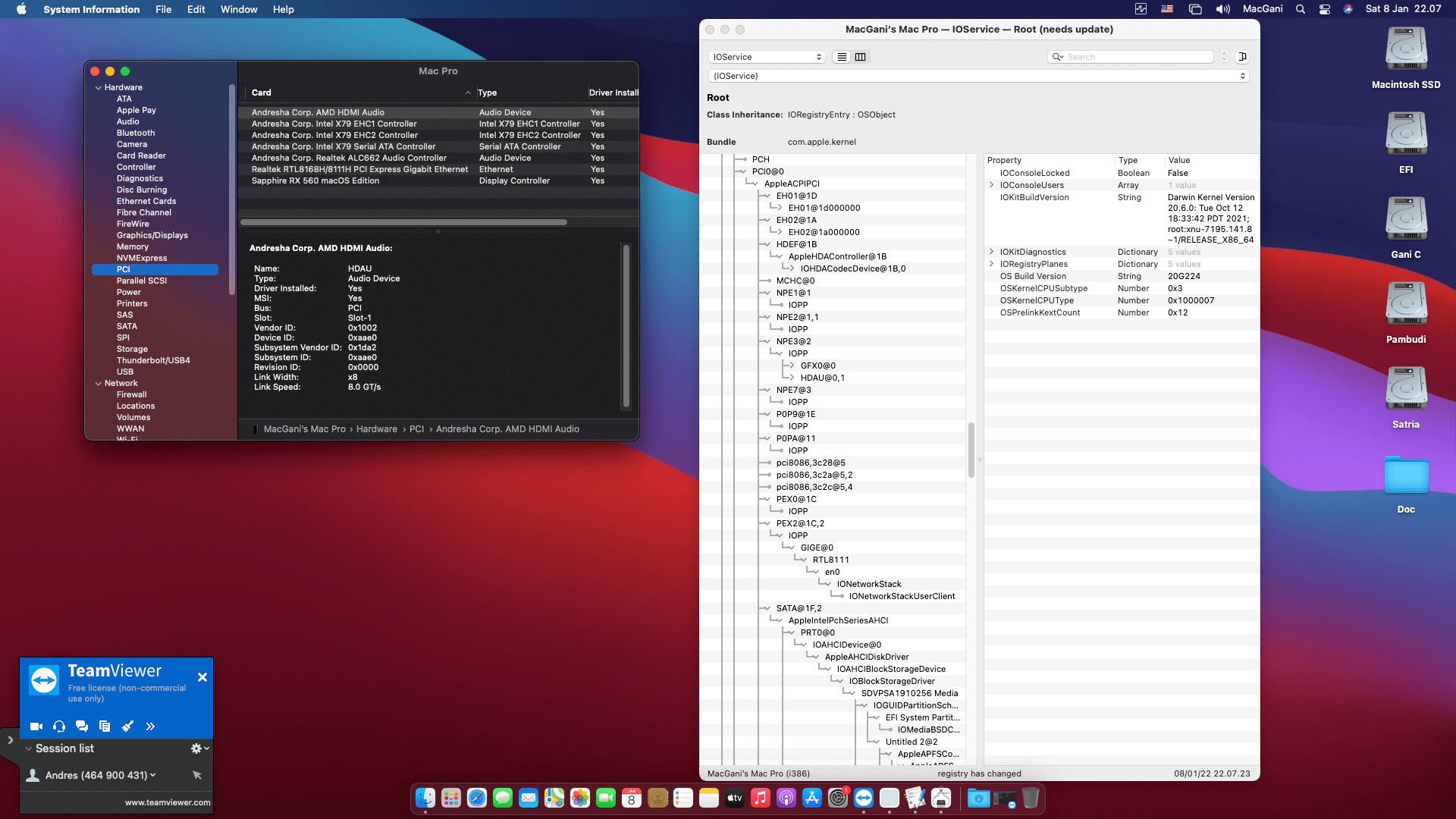 Kllisre X79 V2.72A  + Intel Xeon E5 2689 + Sapphire RX 560 2nd   OpenCore 9