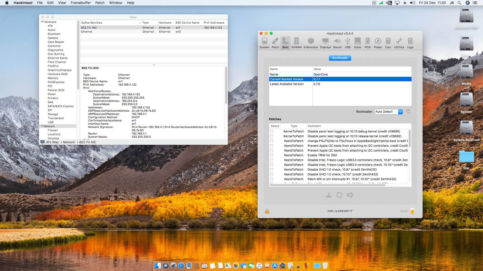 MSI H97 PC Mate + Intel Core i7 4790 + MSI GTX 750Ti   OpenCore 8