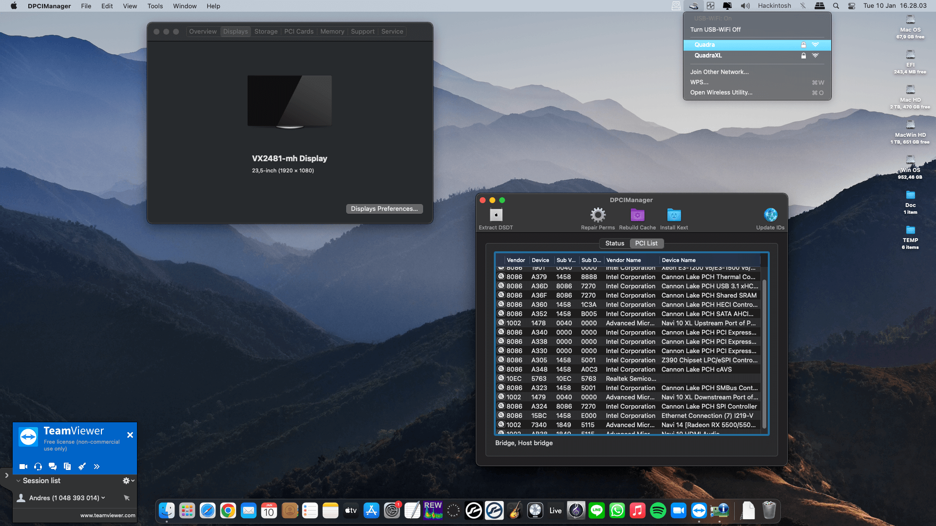 Gigabyte Z390 Aorus Elite + Intel Core i7 9700KF + Asrock RX 5500 XT   OpenCore 2