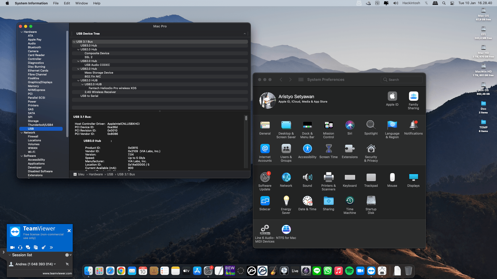 Gigabyte Z390 Aorus Elite + Intel Core i7 9700KF + Asrock RX 5500 XT   OpenCore 3