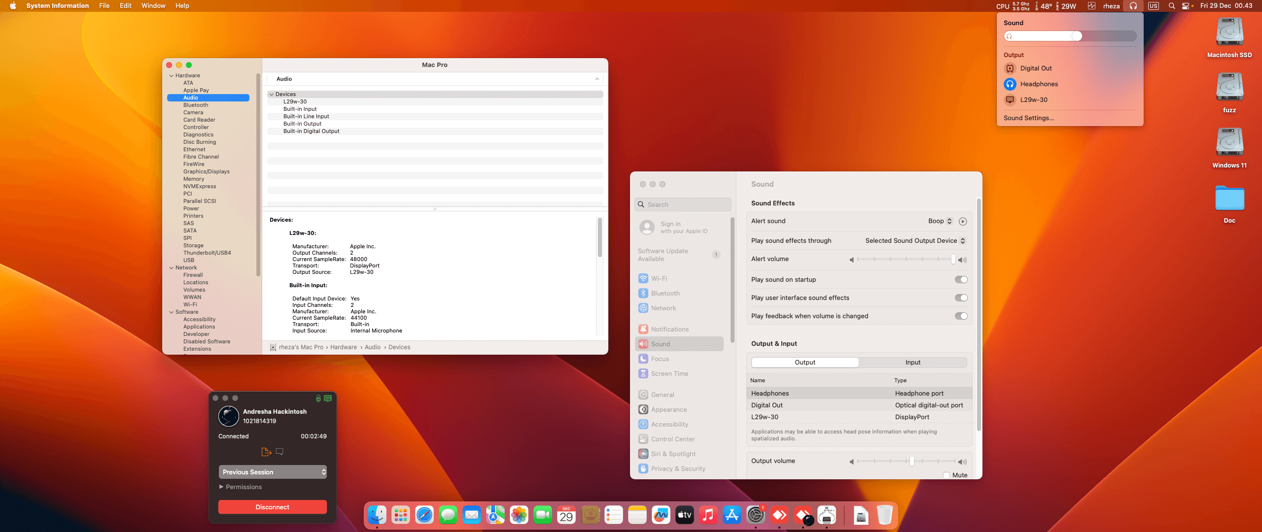 Asus TUF Gaming B650M PLUS WIFI + AMD Ryzen 9 7950X + Asus RX 6600 2nd   OpenCore 1