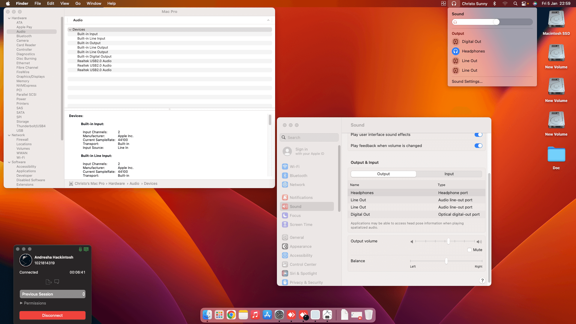 Gigabyte Z690 Aero D + Intel Core i9 13900KF + Sapphire RX 6600 2nd   OpenCore 1