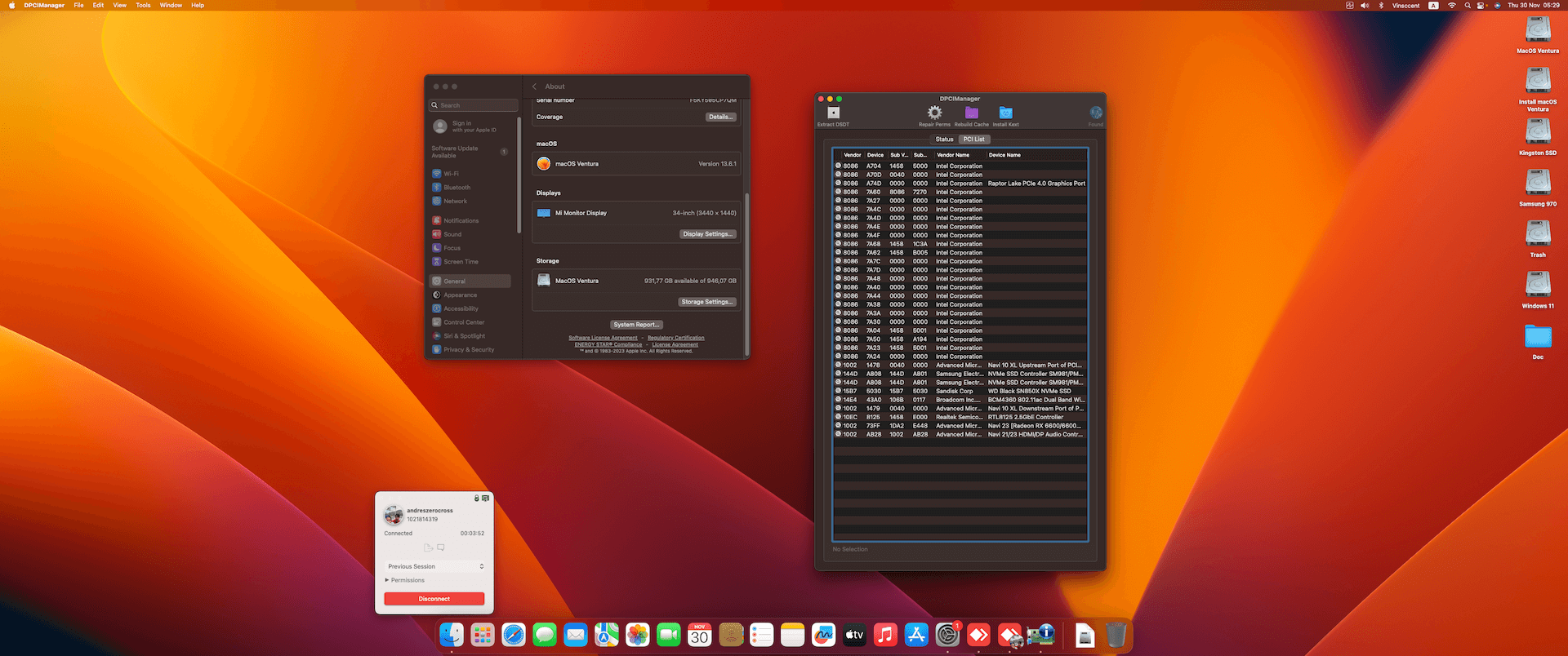 Gigabyte Z790 Gaming X + Intel Core i5 14600KF + Sapphire RX 6600 XT   OpenCore 1