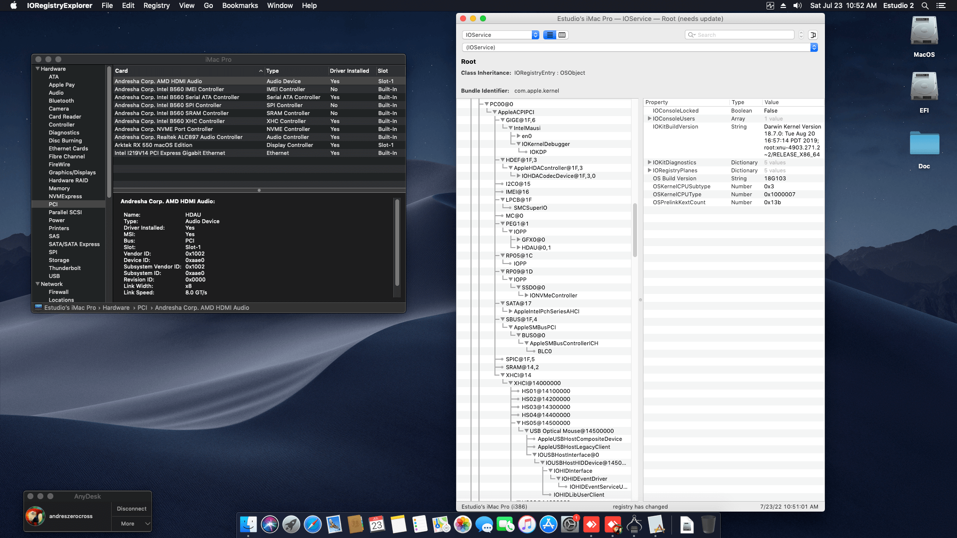 Asus Prime B560M A + Intel Core i5 10400F + Arktek RX 550   OpenCore 9