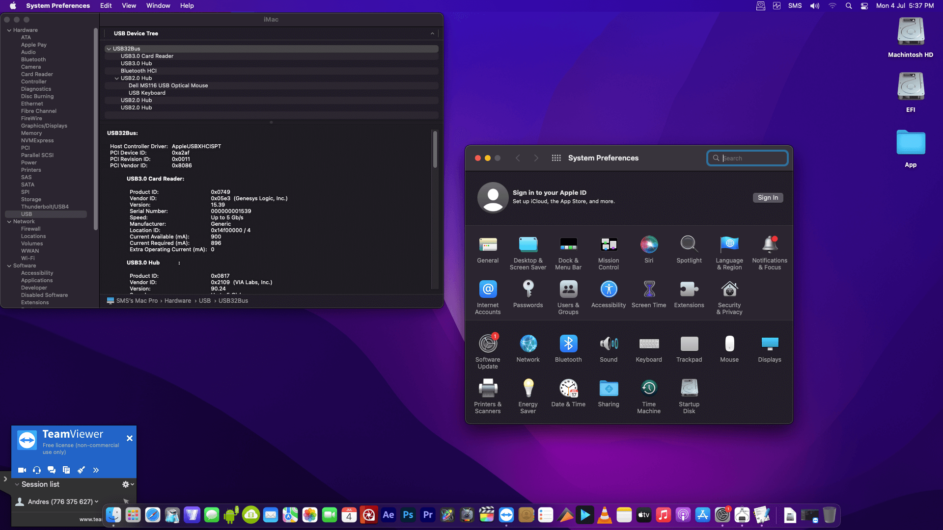 Gigabyte Z590 UD AC + Intel Core i9 10900K + MSI RX 6600 XT OpenCore 3