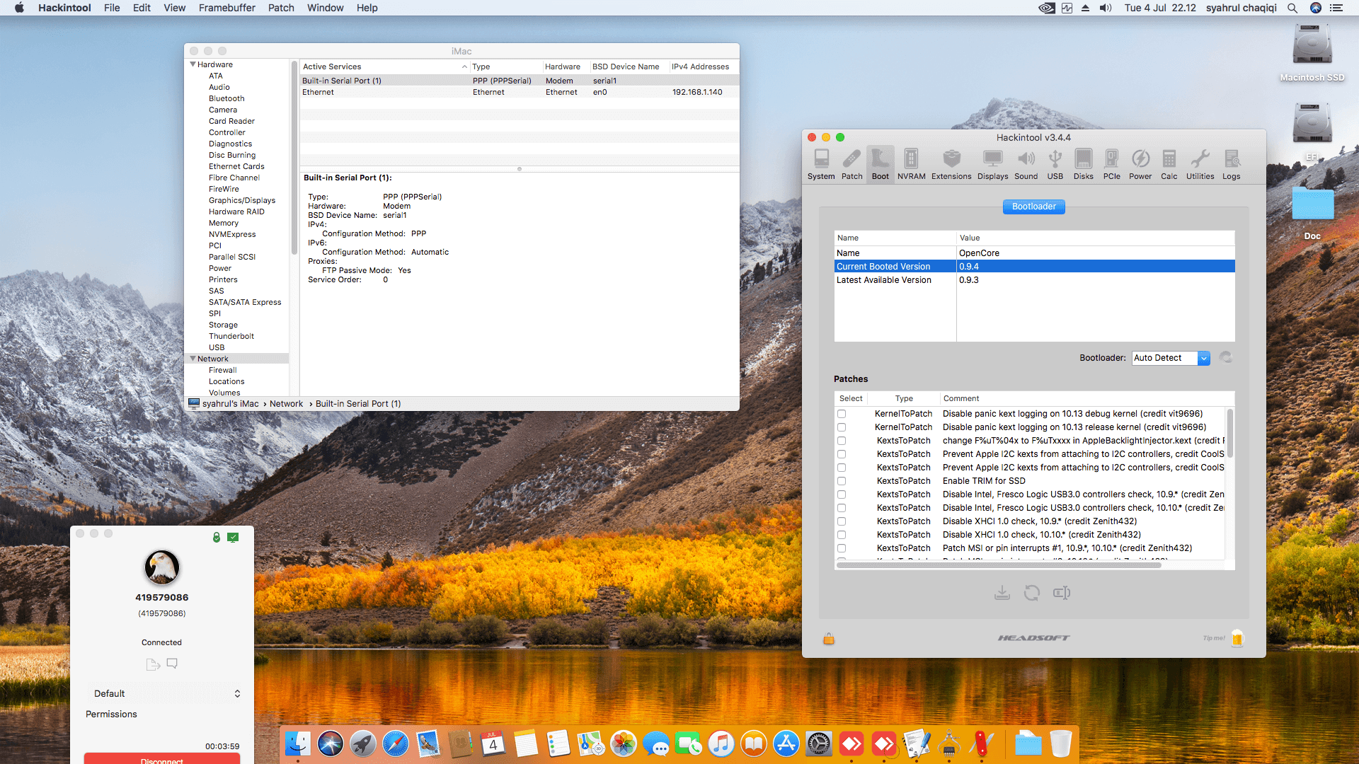 ECS H61H2 MV + Intel Core i5 2310 + MSI GT 750Ti   OpenCore 1