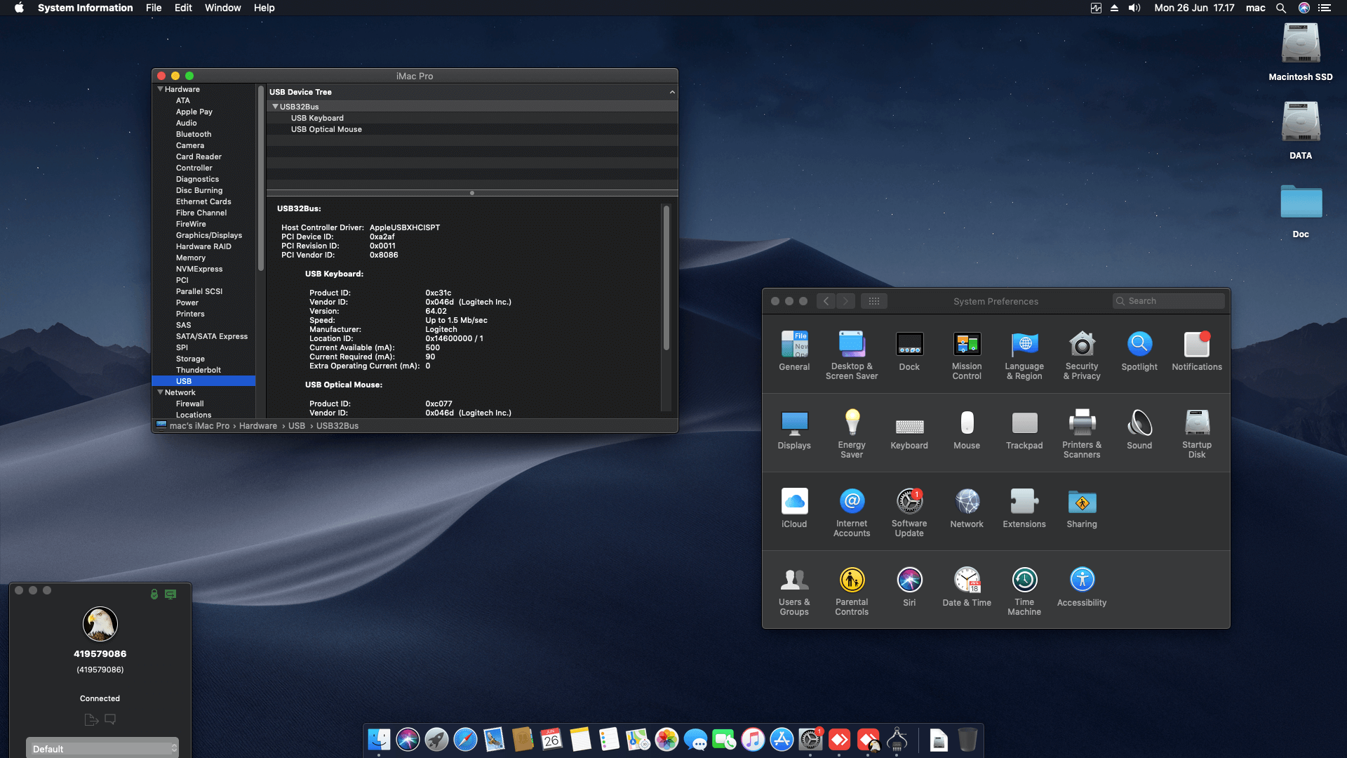 Gigabyte GA H510M H + Intel Core i5 10400 + Sapphire RX 550 OpenCore 1