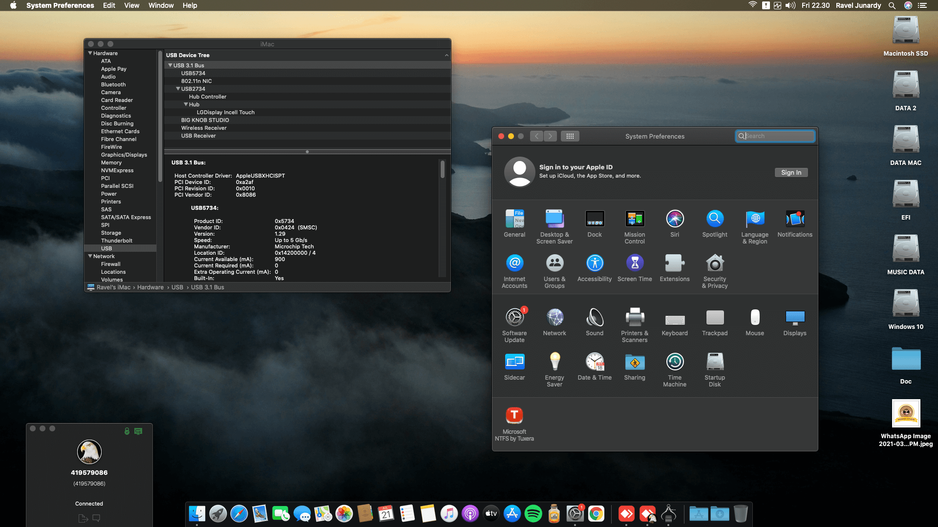 Gigabyte Z390 D + Intel Core i9 9900K + Sapphire RX 580   OpenCore 1