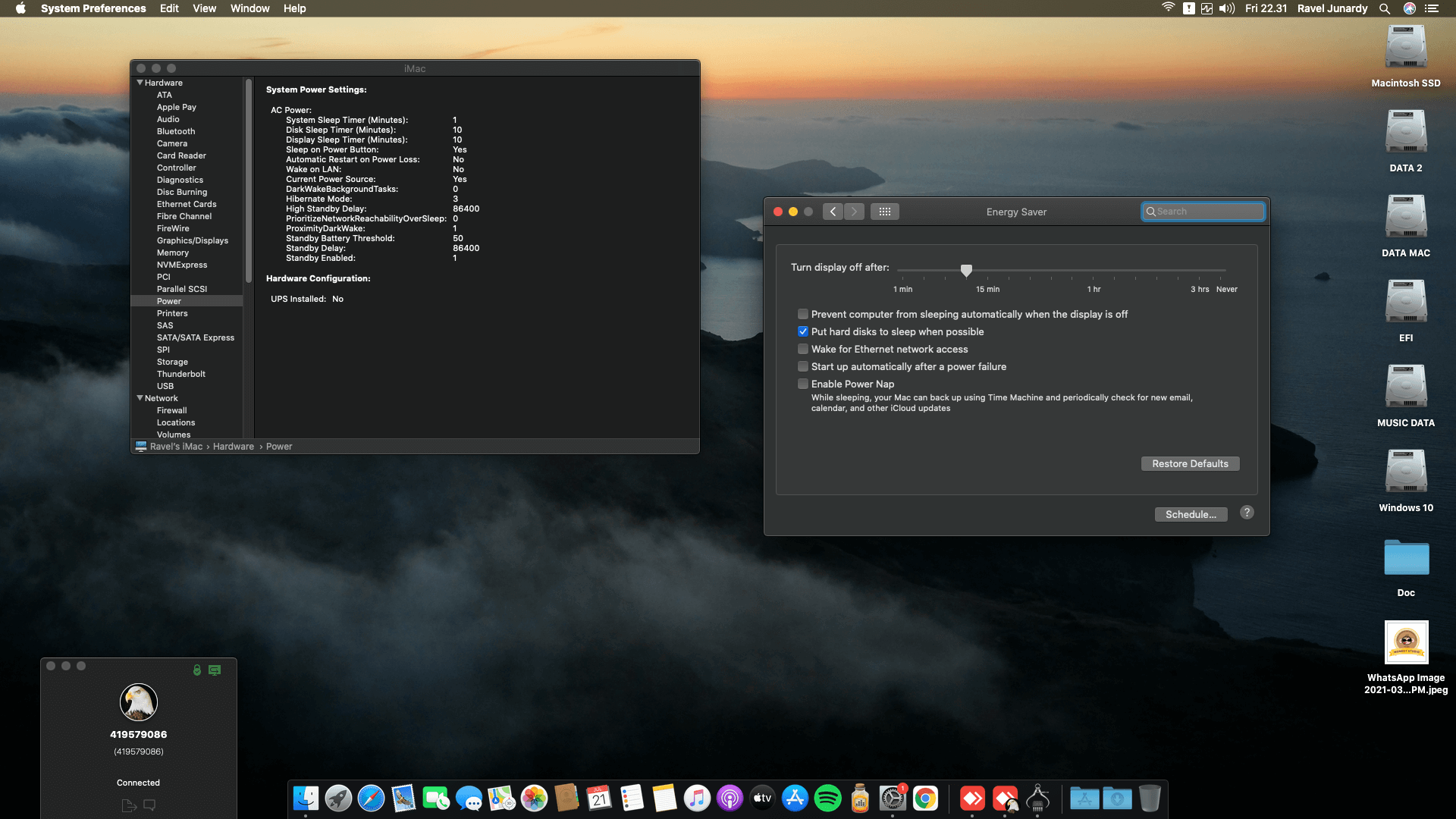 Gigabyte Z390 D + Intel Core i9 9900K + Sapphire RX 580   OpenCore 1