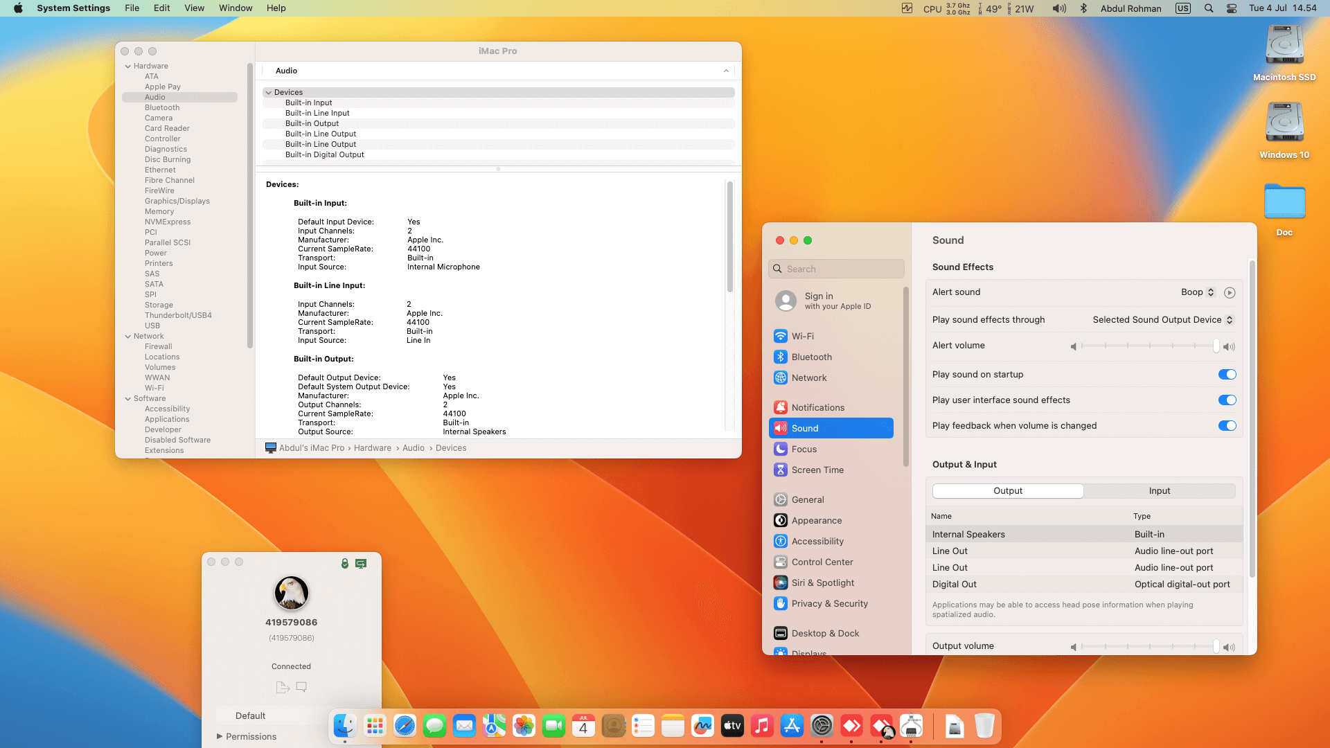 MSI B450M Pro M2 MAX + AMD Ryzen 3 3100 + HIS RX 580   OpenCore 1