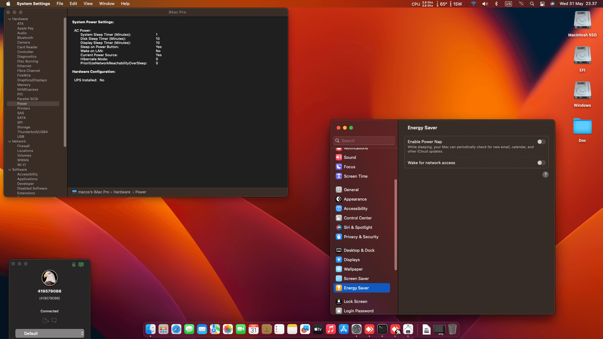Gigabyte B450 I Aorus Pro Wifi + AMD Ryzen 5 3500X + Sapphire RX 580   OpenCore 1
