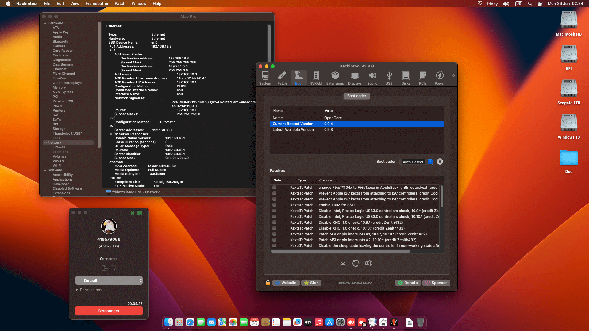 Gigabyte GA H81M DS2 + Intel Xeon E3 1220 V3 + Sapphire RX 580   OpenCore 1