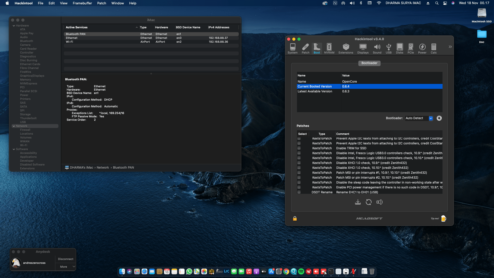 MSI B250M Gaming M3 2nd + Intel Core i7 7700 + Asus RX 580   OpenCore 8