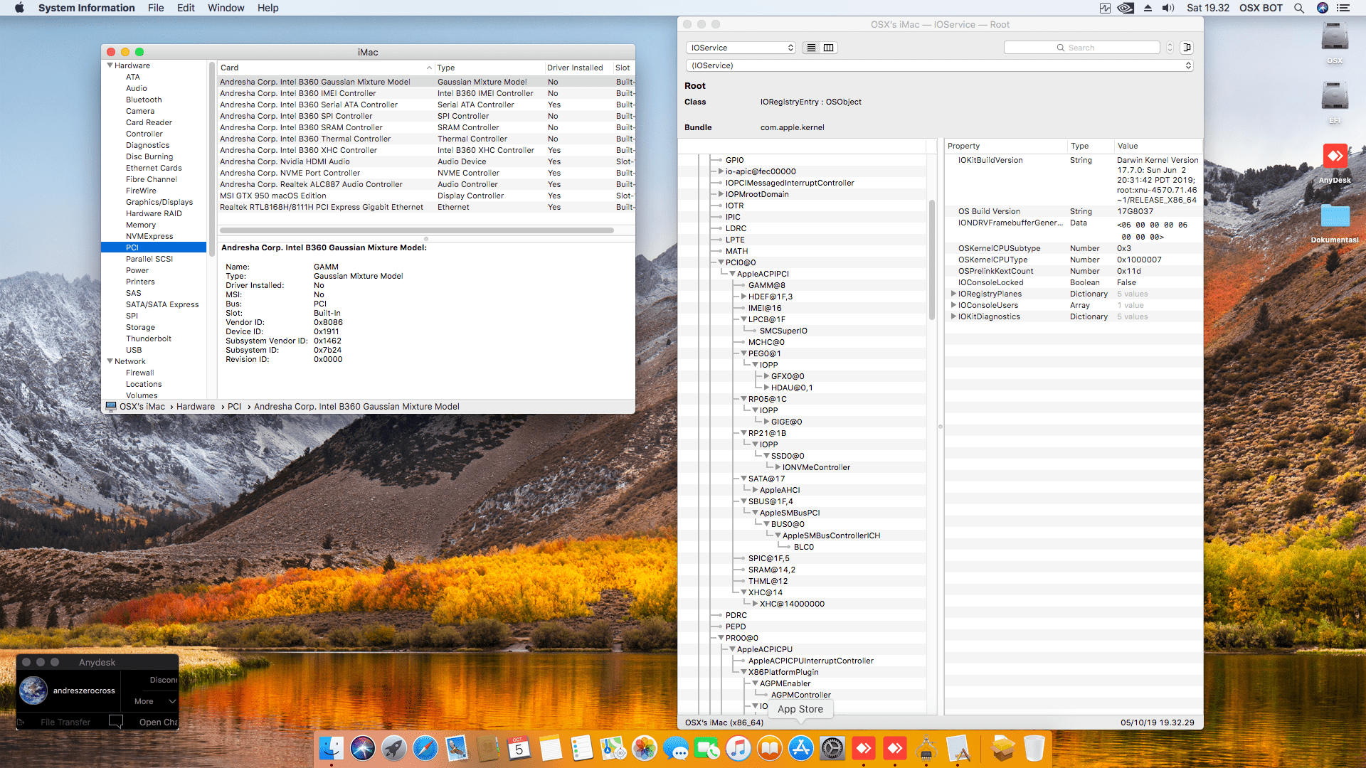 MSI B360M Bazooka + Intel Core i5 9400F + MSI GTX 950 8