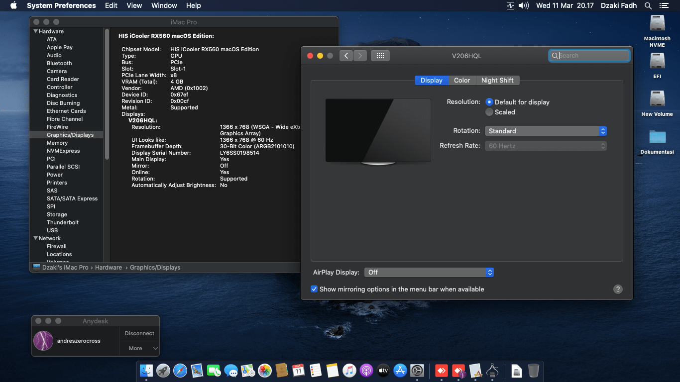 MSI B365M PRO VH + Intel Core i3 9100F + HIS iCooler RX560 5