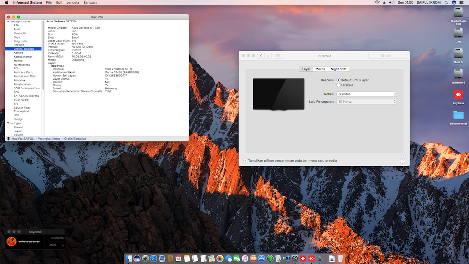 MSI B85 G43 Gaming + Intel Xeon 1230 + GT730 Fermi 4