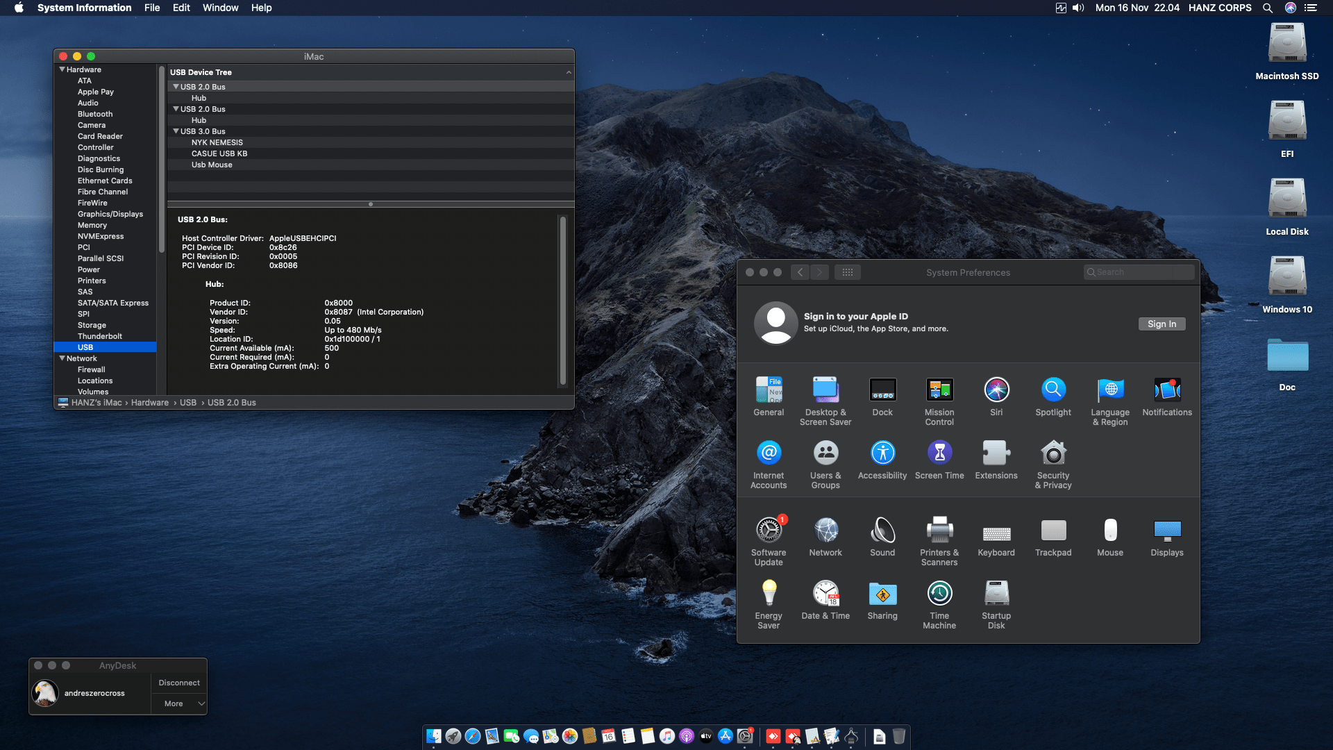 MSI B85 G43 Gaming 2nd + Intel Core i7 4790 + Sapphire RX 570   OpenCore 3