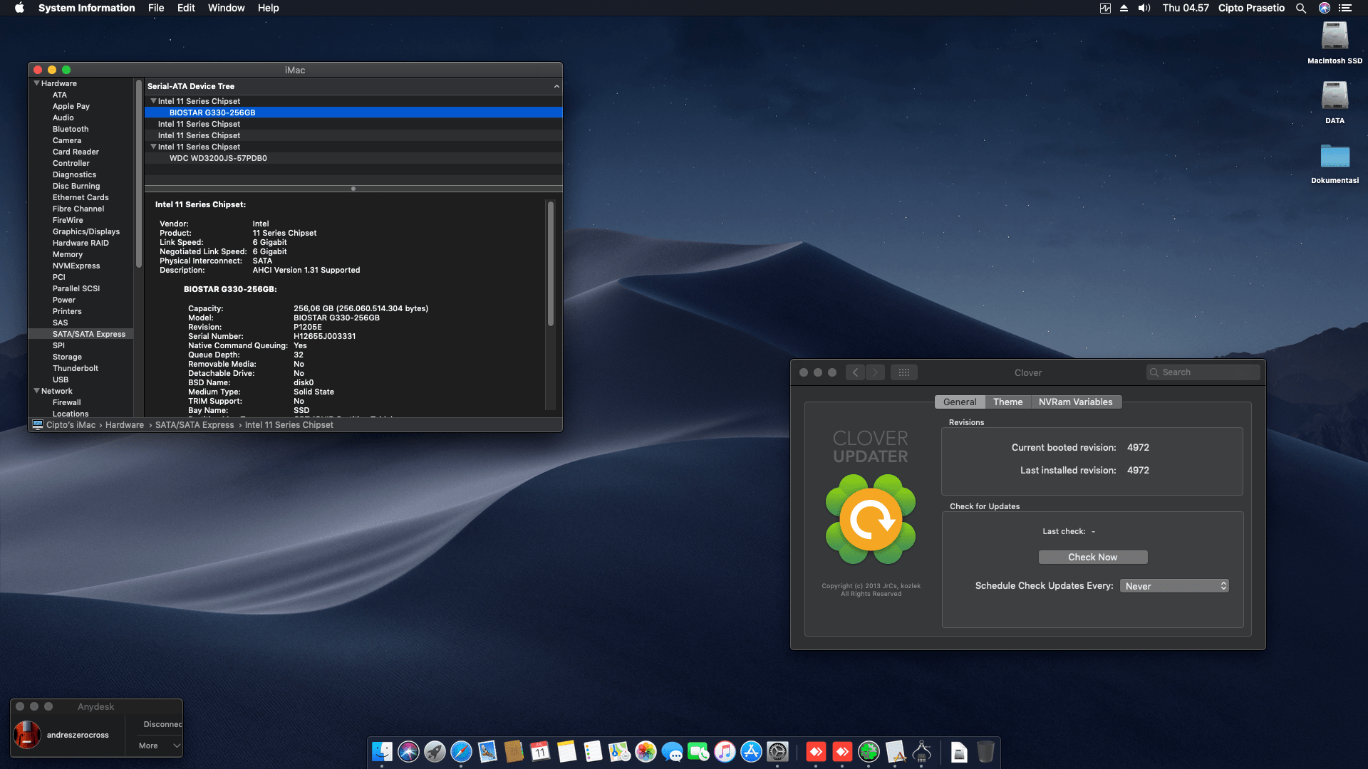MSI H310M PRO VH PLUS + Intel Core i7 8700 + RX 550 8