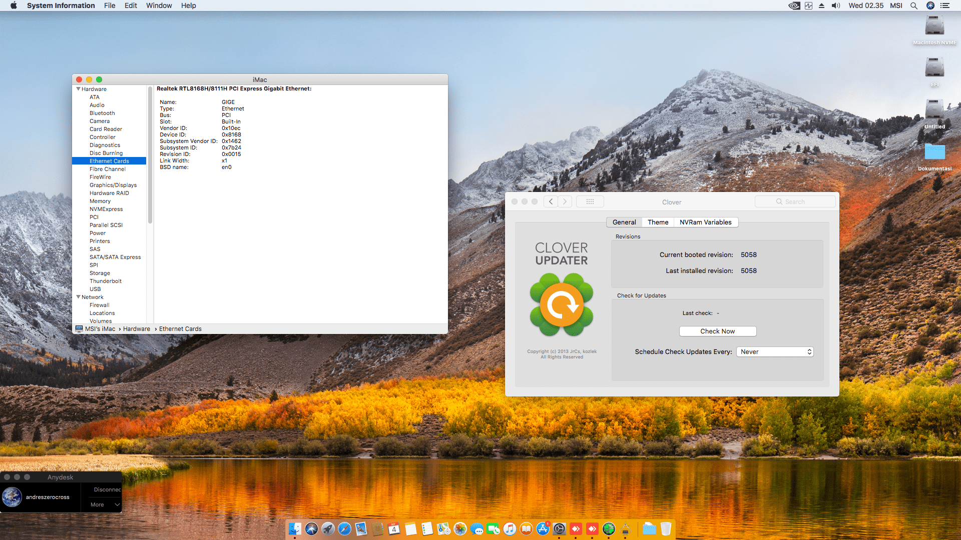 MSI H370M Bazooka + Intel Core i5 8400 + MSI GTX 1060 7