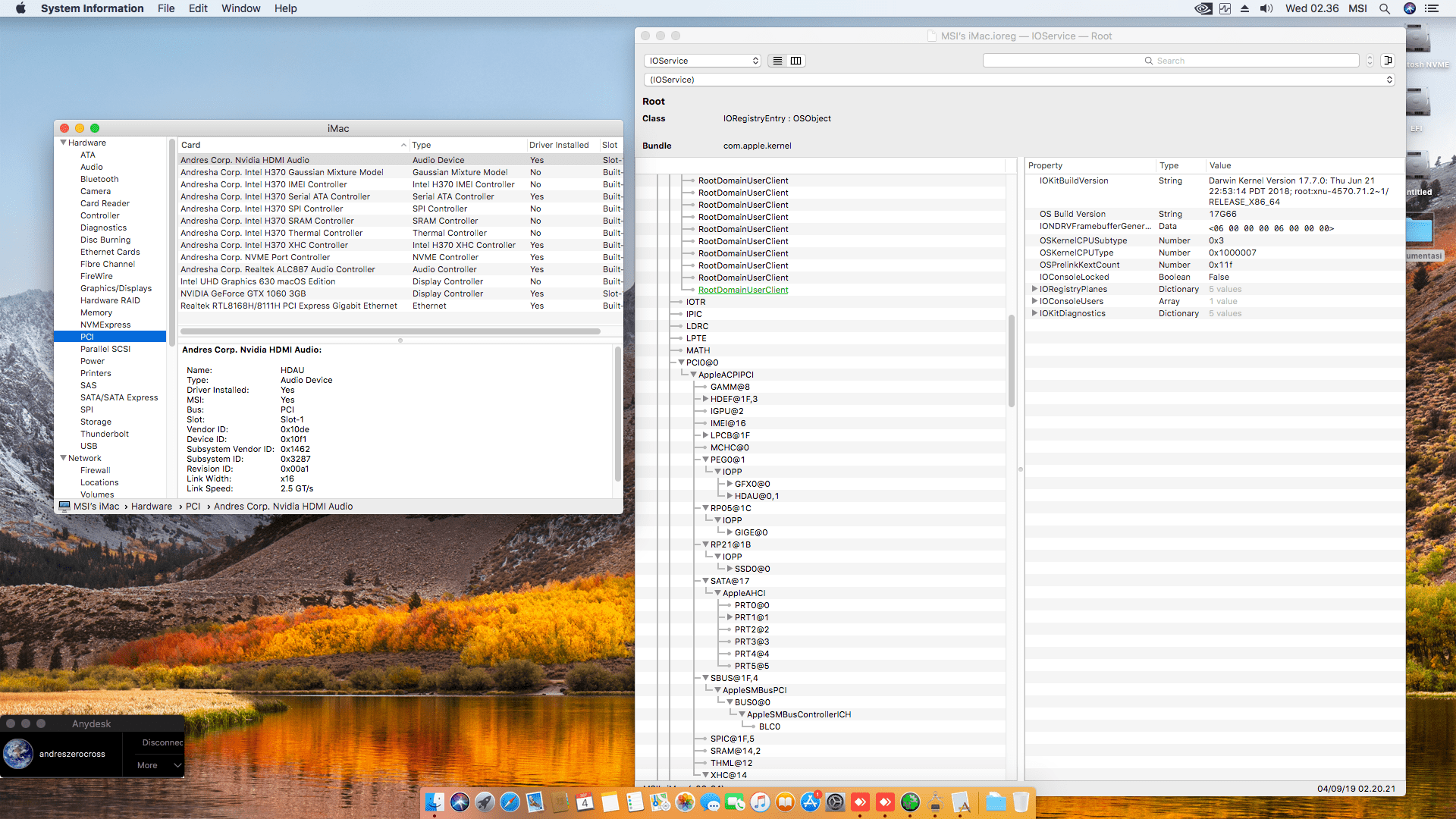 MSI H370M Bazooka + Intel Core i5 8400 + MSI GTX 1060 8
