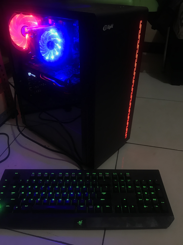 MSI H81M E33 + Intel Core i5 4570 + MSI RX 470 8