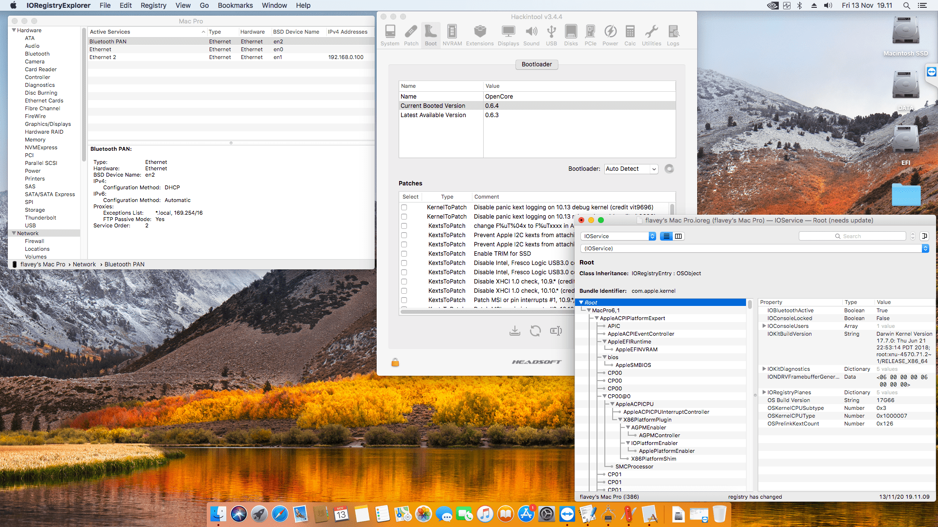 MSI X99A Godlike Gaming + Intel Core i7 5820K + EVGA GTX 1070   OpenCore 8