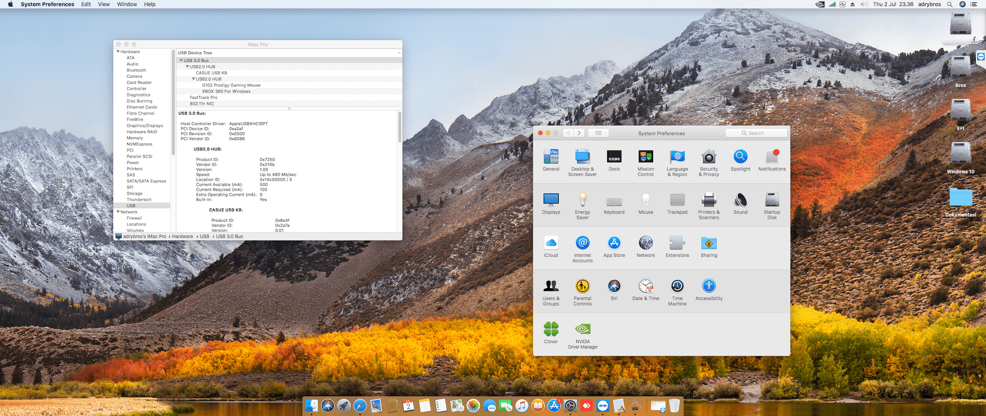 MSI Z370 A Pro + Intel Core i9 9900KF + MSI GTX 1070Ti 3