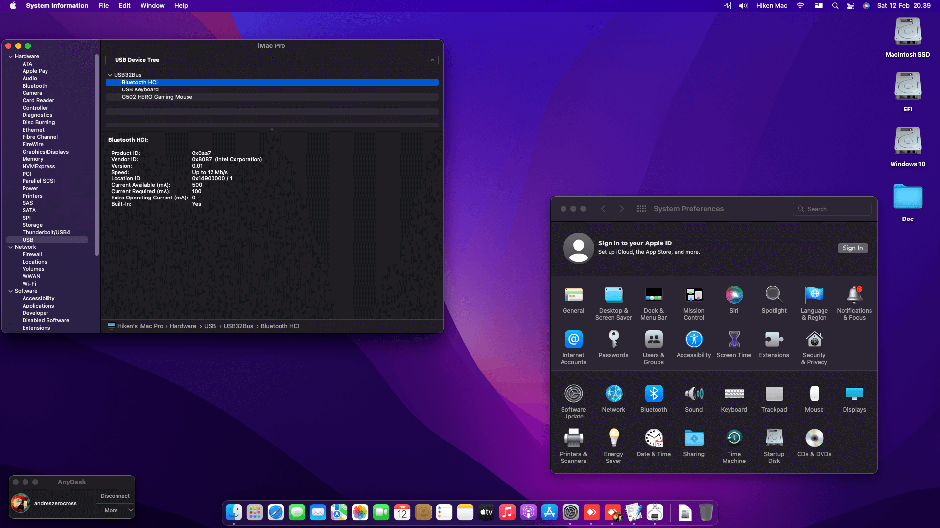 Asrock B560M ITX:AC + Intel Core i5 10400F + Biostar RX 550   OpenCore 3