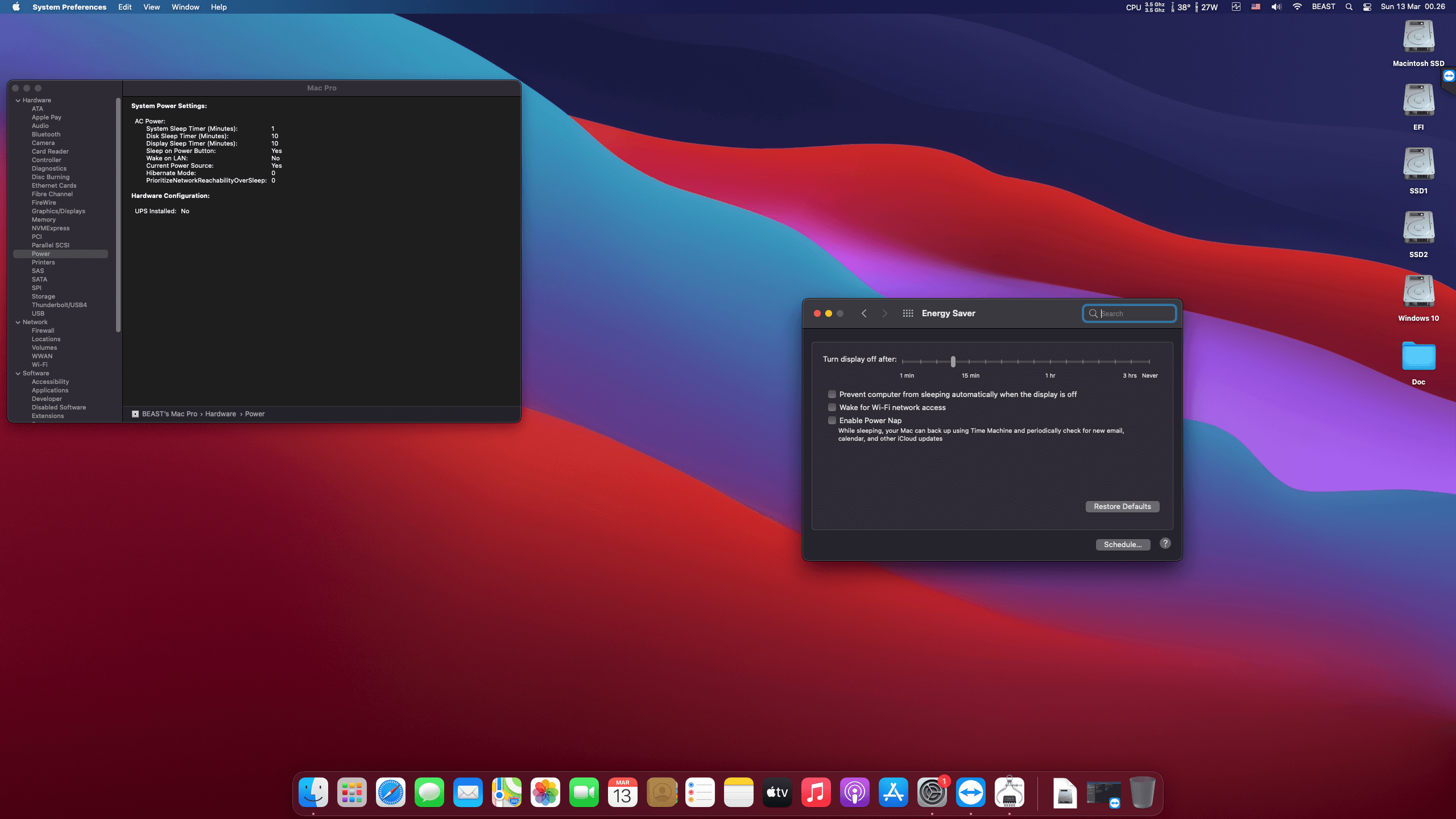 Asus ProArt X570 Creator Wifi + AMD Ryzen 9 5950X + Asus RX 6800XT   OpenCore 6