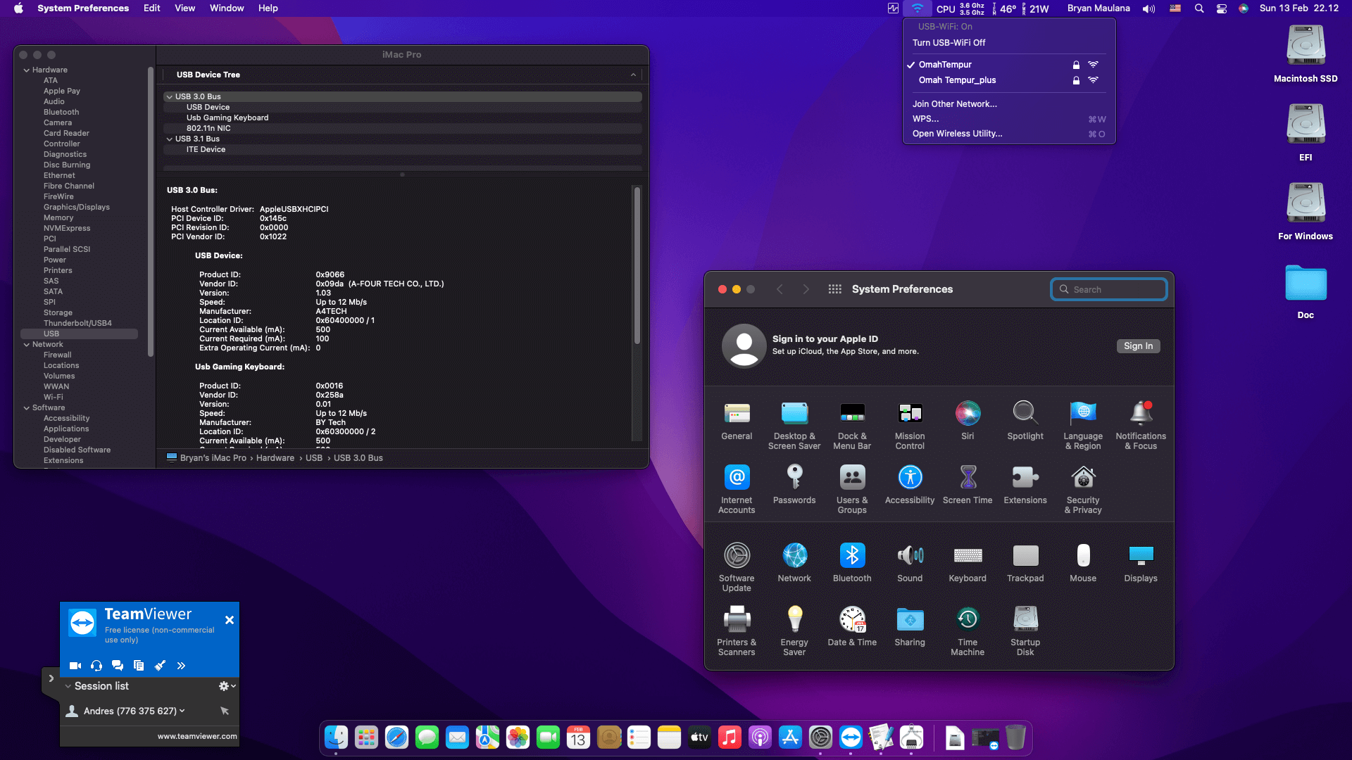 Gigabyte B550M DS3H + AMD Ryzen 5 1500X + Afox RX 560D OpenCore 3