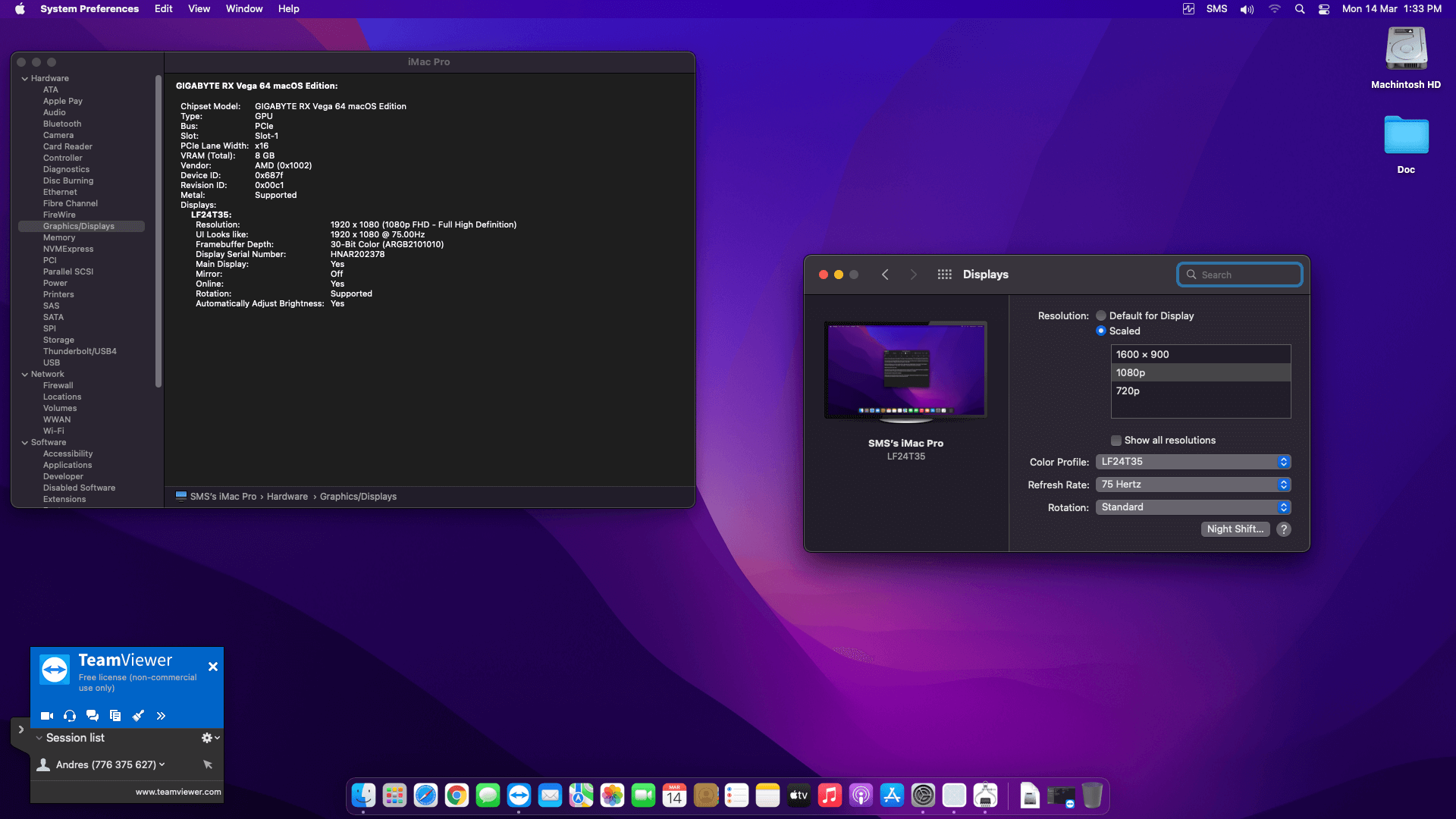 Gigabyte Z390 Aorus Pro Wifi + Intel Core i7 9700K + Gigabyte RX Vega 64 OpenCore 3