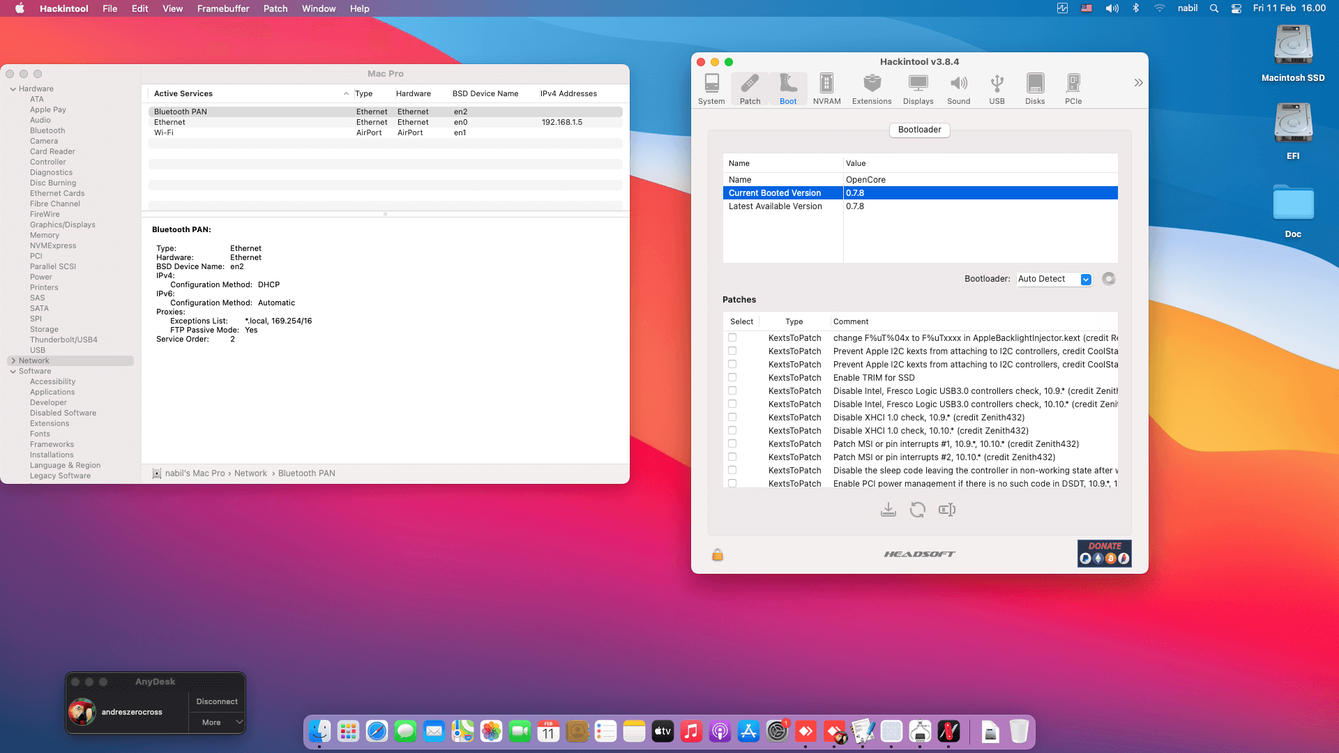Gigabyte Z690 Aorus Pro + Intel Core i9 12900KF + Sapphire RX 580   OpenCore 8