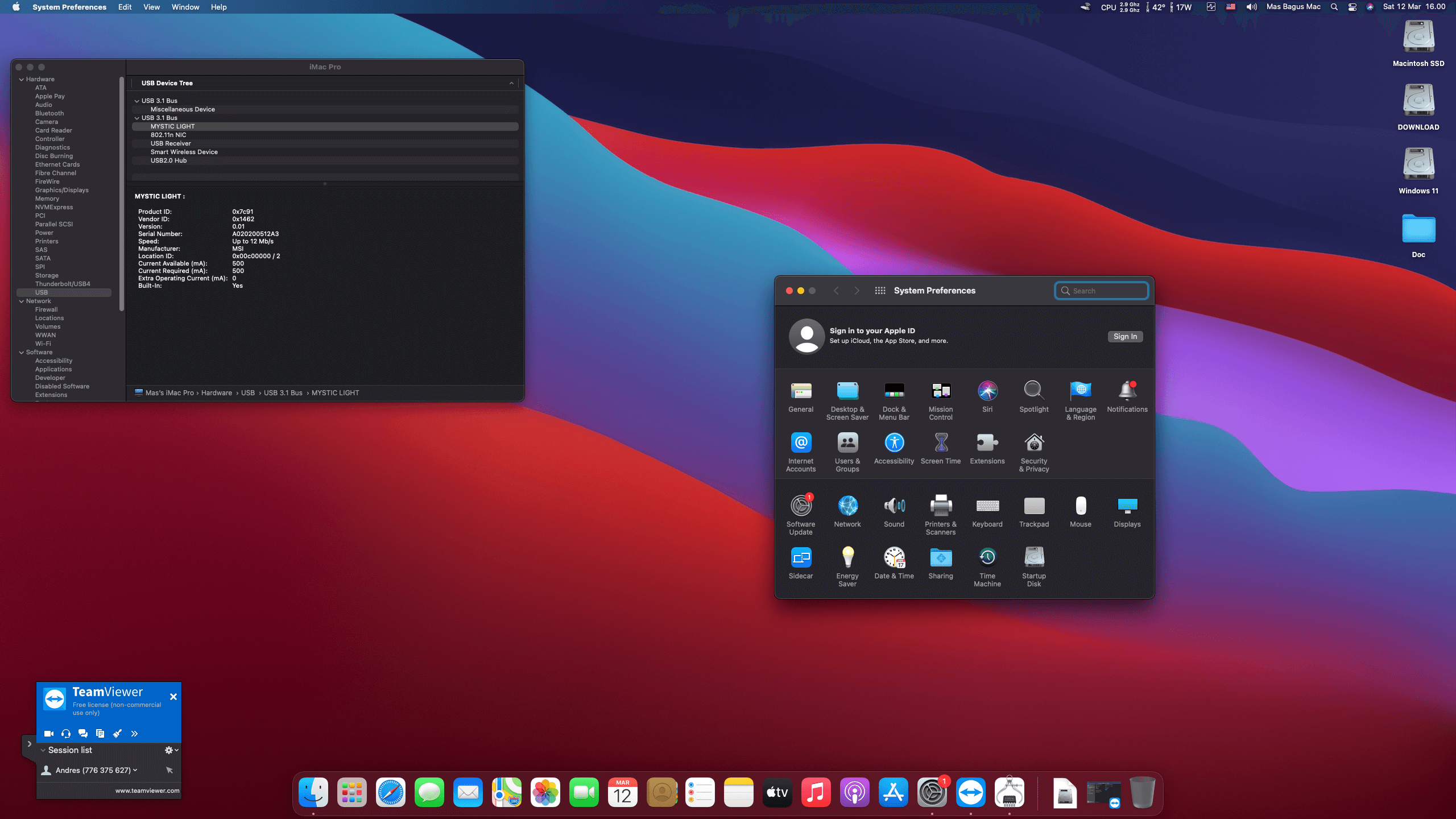 MSI MAG B550 Tomahawk + AMD Ryzen 5 3600 + Asus STRIX OC RX 570   OpenCore 3