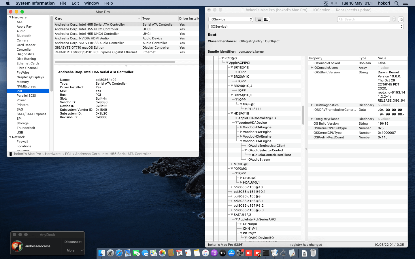 Asrock H55M LE + Intel Xeon X3430 + Gigabyte GT710 CLOVER 9