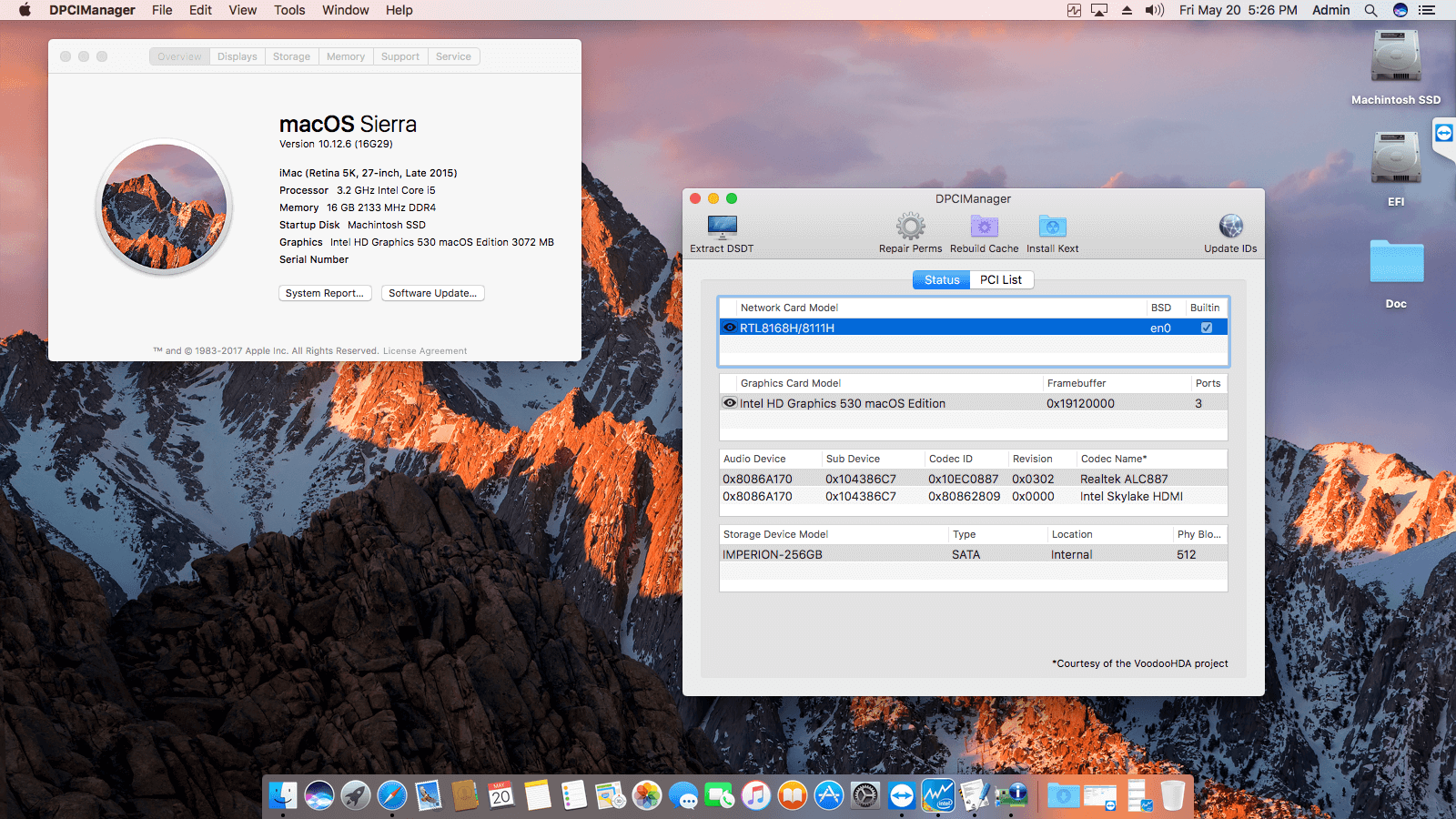 Asus H110M E:M.2 + Intel Core i5 6500   OpenCore 1