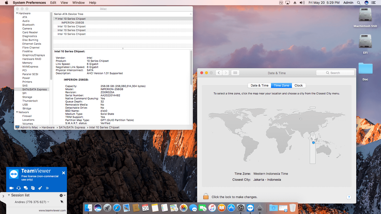Asus H110M E:M.2 + Intel Core i5 6500   OpenCore 8