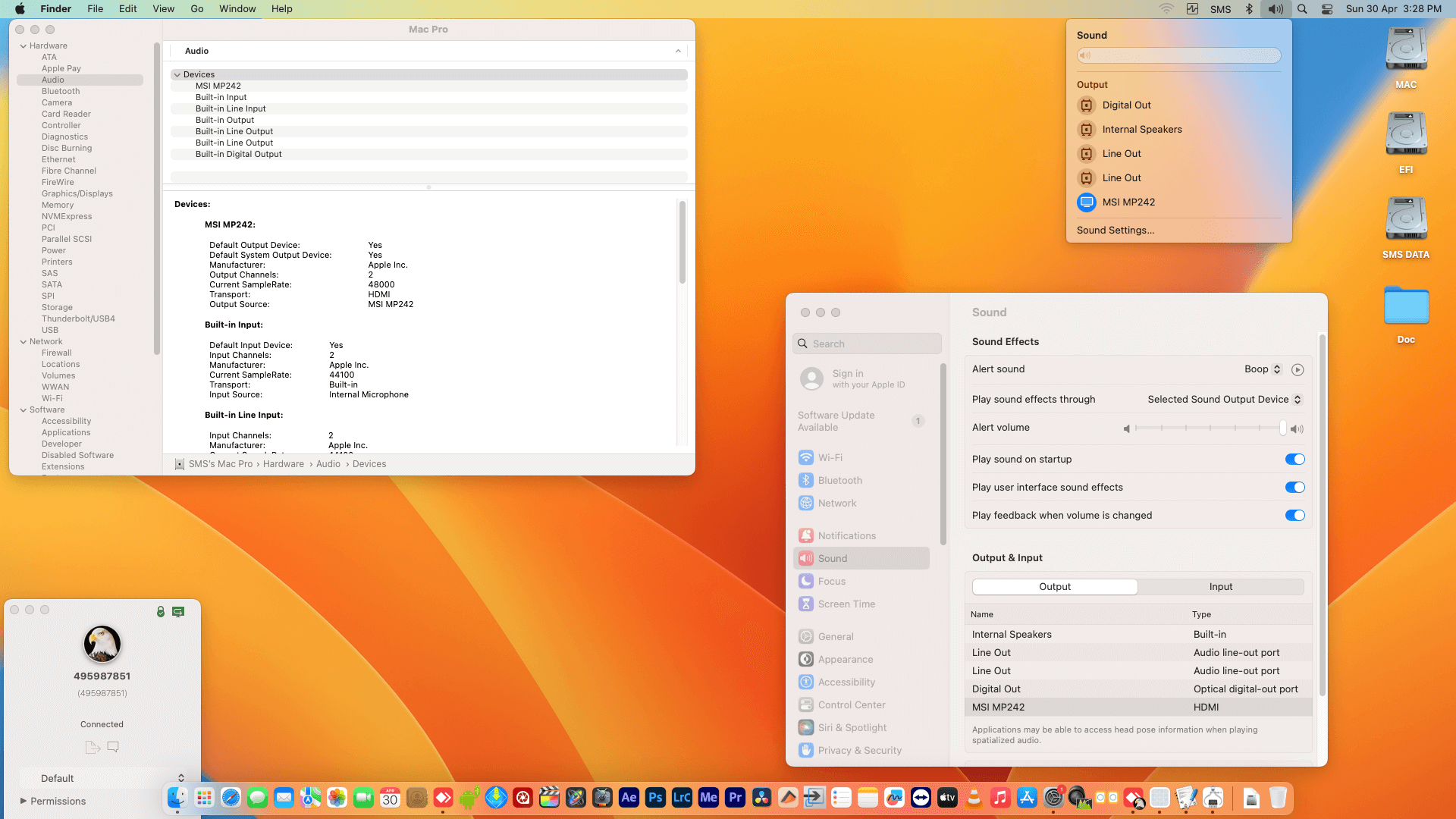 Gigabyte Z790 UD AX + Intel Core i9 12900K + MSI RX 6650 XT OpenCore 4