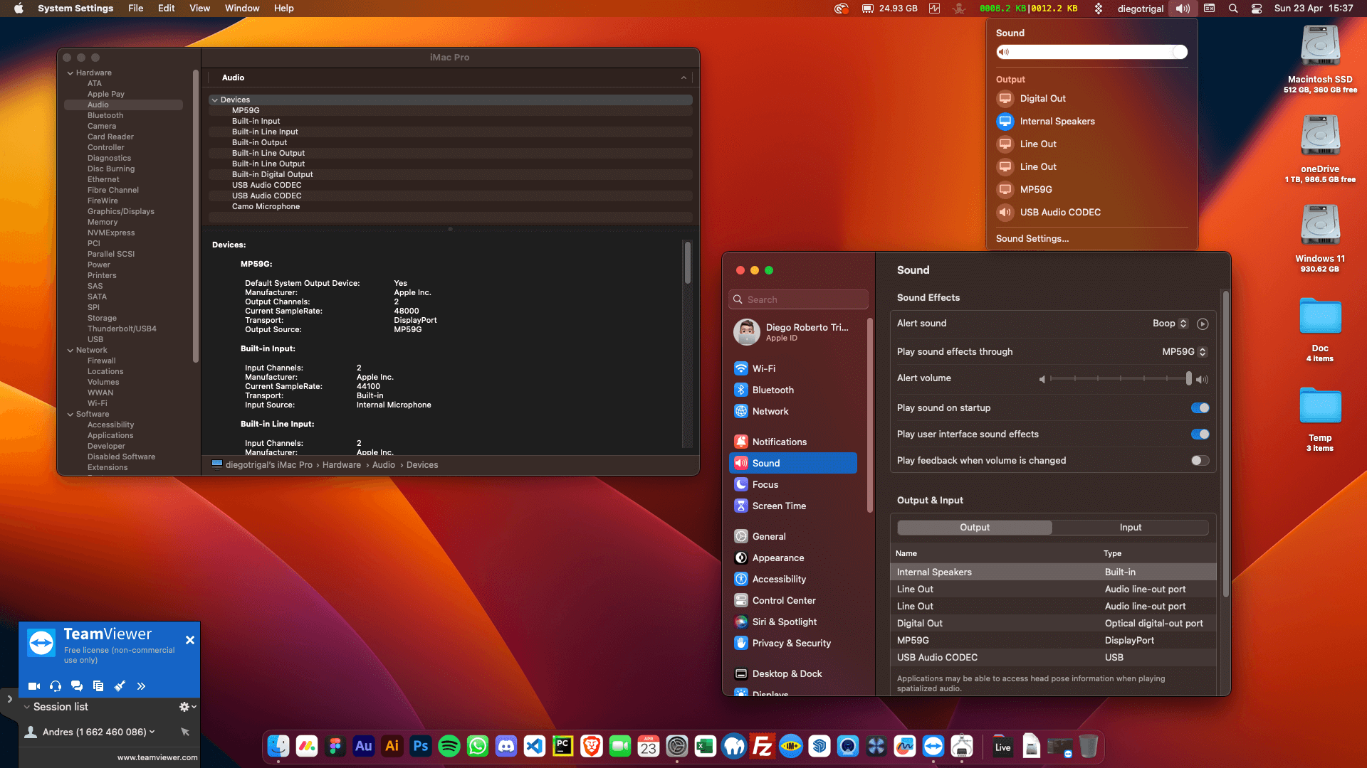 Huananzhi X99 TF + Intel Xeon E5 2678 V3 + Sapphire RX 5500 XT OpenCore 4