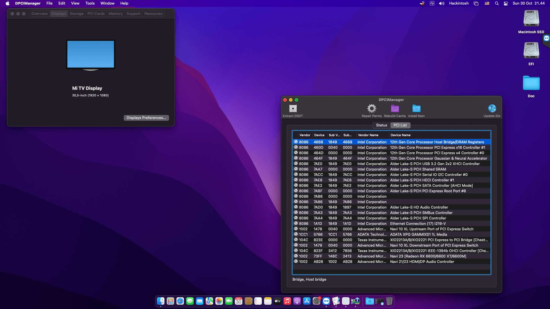 Asrock B660M PRO RS + Intel Core i7 12700 + Power Color RX 6600   OpenCore 2