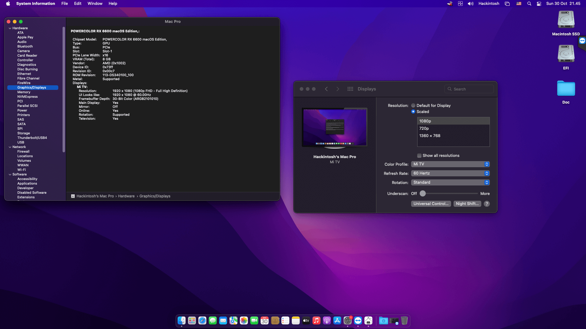 Asrock B660M PRO RS + Intel Core i7 12700 + Power Color RX 6600   OpenCore 4