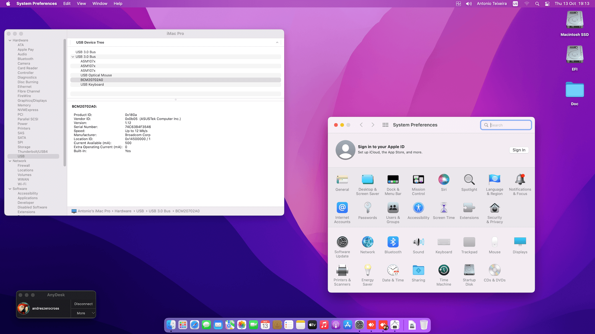 Asus Rampage V Extreme:U3.1 + Intel Xeon E5 2650 V3 + Sapphire RX 580 OpenCore 3
