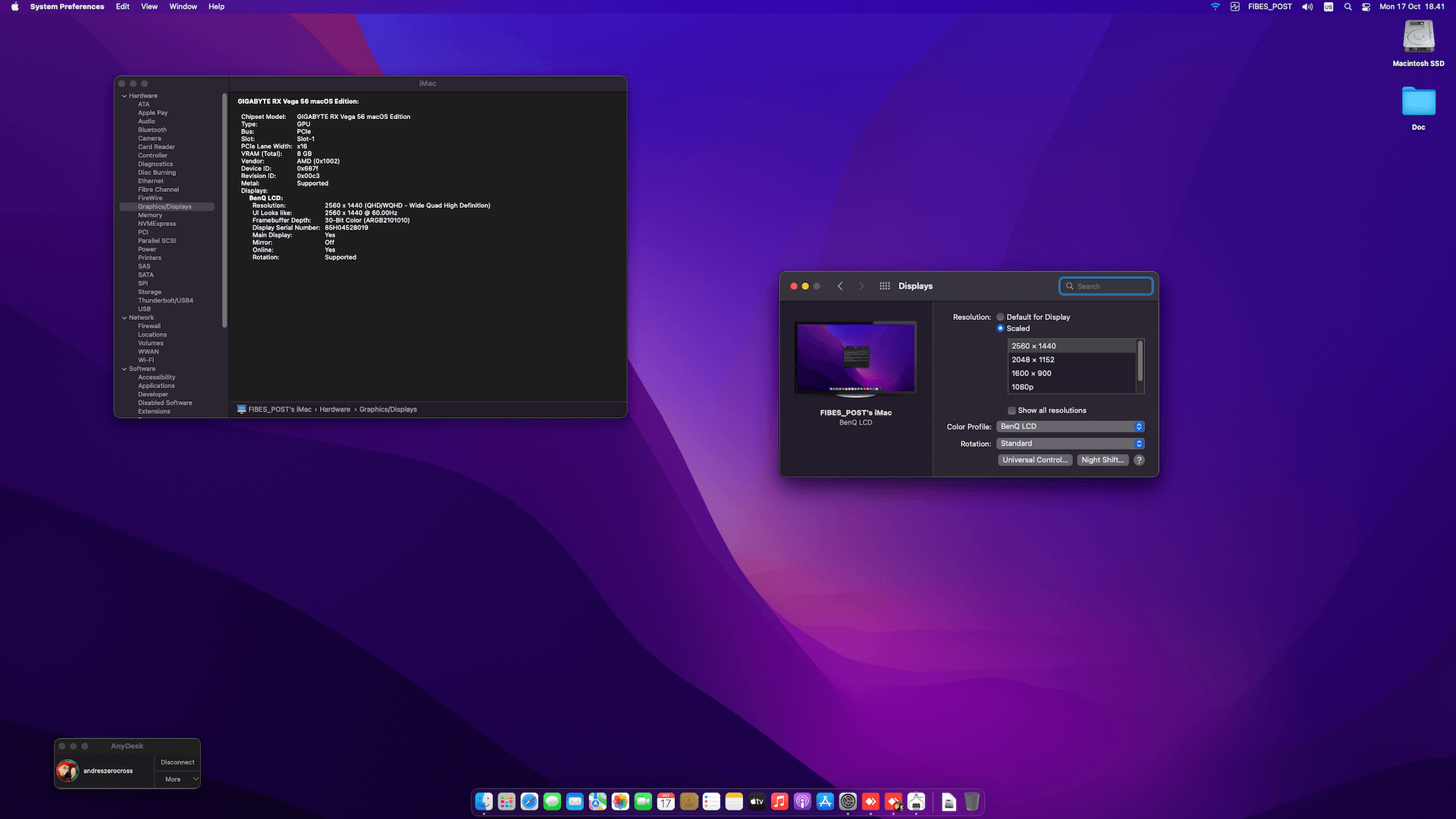 MSI Z370 Gaming Plus + Intel Core i7 8700K + Gigabyte RX Vega 56 OpenCore 4