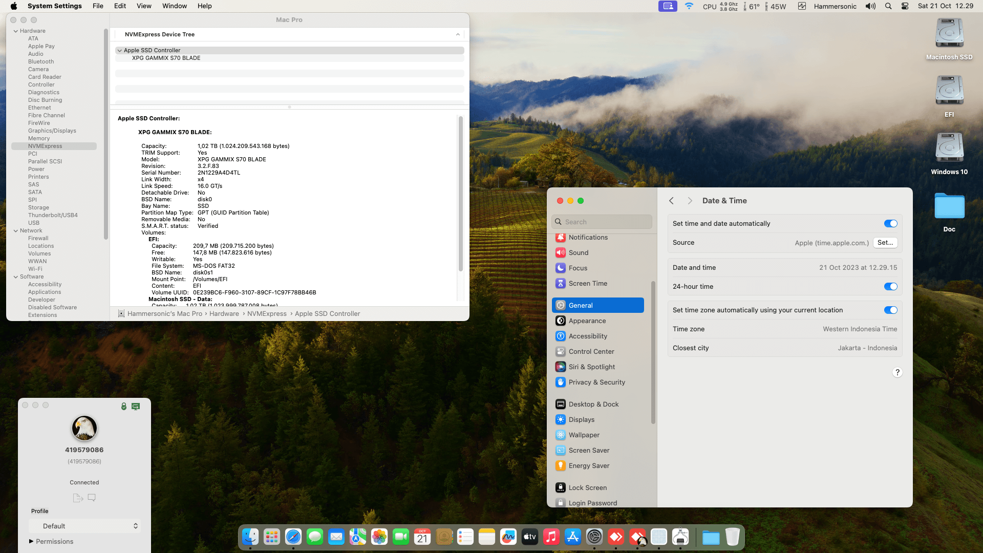 Asus Prime B650M A II + AMD Ryzen 9 7900X + Sapphire RX 6600   OpenCore 1