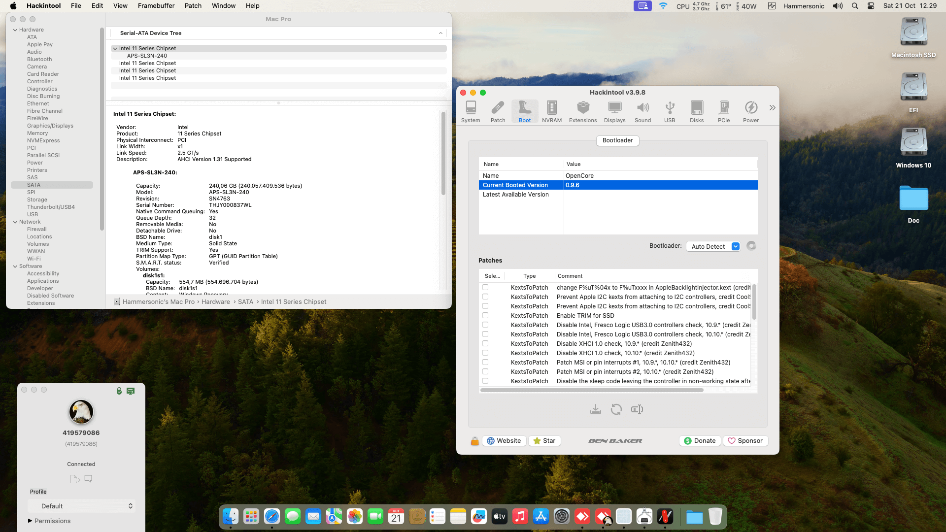 Asus Prime B650M A II + AMD Ryzen 9 7900X + Sapphire RX 6600   OpenCore 1